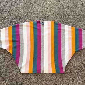 Chelsea & Theodore Multicolor Striped Blouse